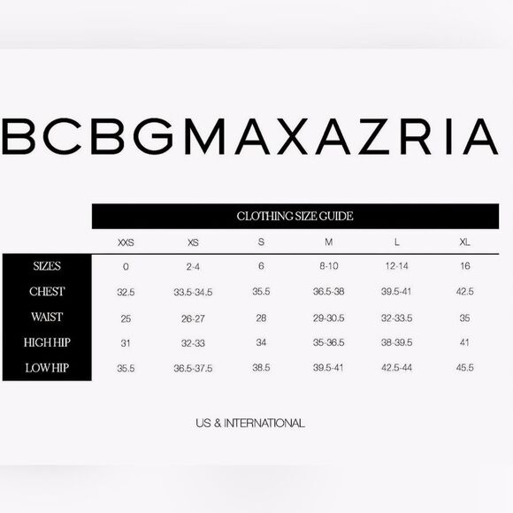 NWT BCBGMAXAZRIA Wrap Front High-Low Dress Women's Medium - Picture 11 of 11